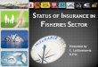 Status of insurance in fisheries sector