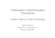 Chlorination / DeChlorination Procedures