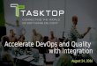 Accelerate DevOps and Quality with Integration