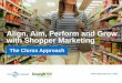 Align, Aim, Perform and Grow with Shopper Marketing
