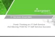 Architecting ITSM for IT Self-Service Success