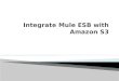 Mule esb with amazon s3 Integration