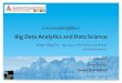 Big Data Analytics and Data Science