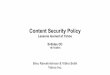 Content Security Policy - Lessons learned at Yahoo
