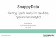 SnappyData Overview Slidedeck for Big Data Bellevue