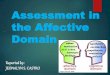 Jona  assessment in affective domain
