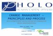 Change management – principles and process