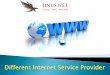 Different internet service provider