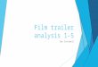 Film trailer analysis 1