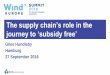 Supply chain and subsidy free WindEurope Summit 2016 hundleby