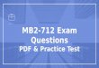 MB2-712 braindumps - PDF Questions | Free demo!