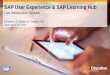 SAP Fior and SAP User Experience