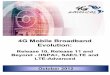 4G Mobile Broadband Evolution: Release 10, Release 11 and 