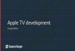 Apple TV development