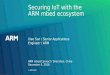 mbed Connect Asia 2016 Securing IoT with the ARM mbed ecosystem