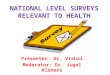 National level survey relevant to health seminar (2)