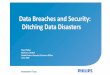 Data Breaches and Security: Ditching Data Disasters-Michael McNeil, Philips Healthcare