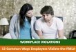12 Ways Employers Violate FMLA [Data Driven]
