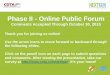 COTA NextGen Online Public Meeting