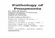 Pathology of Pneumonia Dr. Atif Ali Bashir Assistant Professor of 
