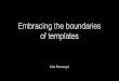 Wordcamp 2016: Embracing the boundaries of templates