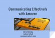 How to Communicate with Amazon Performance Teams So They Will Listen