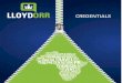 Lloyd Orr company credentials 2016