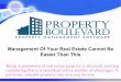 Management of your real estate cannot be easier than this