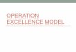 Operation excellence model