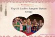 Top 10 ladies sangeet dance songs