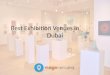 Best exhibition venues in dubai