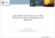 Agriculture and Water Use Ohrid draft