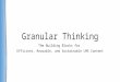Granular Thinking for LMS Content Design