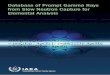 Database of Prompt Gamma Rays from Slow Neutron Capture for 