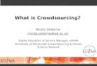 What is Crowdsourcing - Nicola Osborne