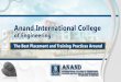 The Best Placement and Training Placement Around - Anand International College of Engineering