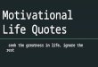 Inspirational & Motivational life quotes