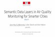 Semantic Data Layers in Air Quality Monitoring for Smarter Cities