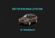 2017 kia forte brown lx for sale