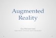 Advance Multimedia Tech. Augmented reality. Pertemuan 1