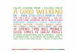 A good weekend (intro)