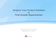 Analyze your product portfolio and find growth opportunities