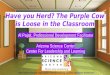 Have You Herd?  The Purple Cow is Loose in the Classroom!