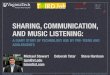 Sharing, Communication, and Music Listening: A Diary Study of Technology Use by Pre-Teens and Adolescents