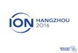 ION Hangzhou - Opening Remarks