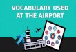 Vocabulary used at the airport