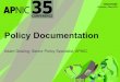 APNIC Policy Documentation - APNIC 35