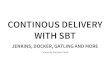 Continous delivery with sbt