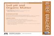 Module 8: Soil pH and Organic Matter