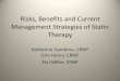Risks, Benefits and Current Management Strategies of Statin Therapy